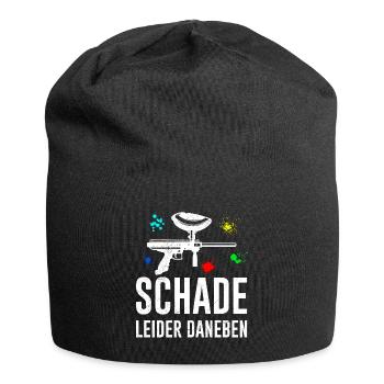 Schade leider daneben Paintball - Jersey-Beanie - Schwarz - Vorne