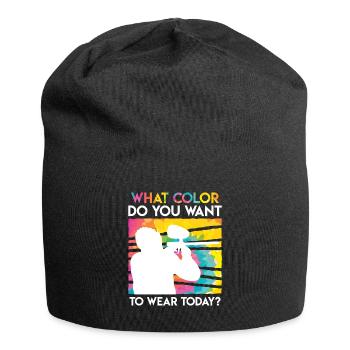 What color do you want to wear today? Paintball - Jersey Beanie - black - Front
