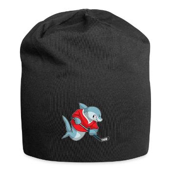 Croquant de hockey sur glace Shark - Bonnet en jersey - noir - Devant