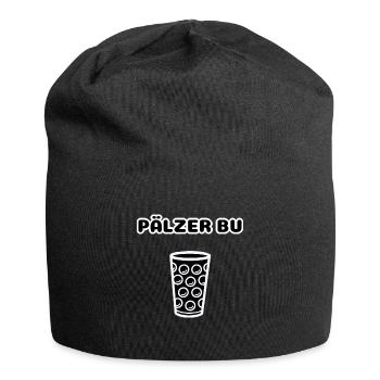 Pälzer Bu - Jersey-Beanie - Schwarz - Vorne