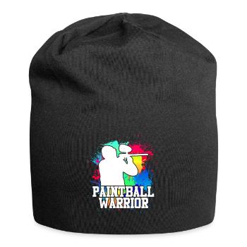 Paintball Warrior Paintballer - Bonnet en jersey - noir - Devant