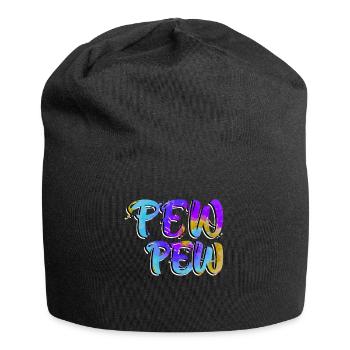 Pew Pew Joueur de Paintball Paintball - Bonnet en jersey - noir - Devant