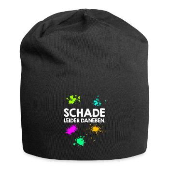Schade leider daneben Paintballspieler - Jersey-Beanie - Schwarz - Vorne