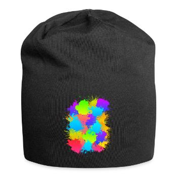 Paintball bunt Markeirer markiert Paintballer - Jersey-Beanie - Schwarz - Vorne