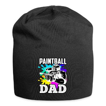 Paintball Papa Paintballer Papa Joueur de Paintball - Bonnet en jersey - noir - Devant