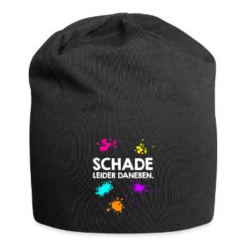 Schade leider daneben Paintballspieler - Jersey-Beanie - Schwarz - Vorne