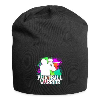 Paintball Warrior Paintballer - Bonnet en jersey - noir - Devant