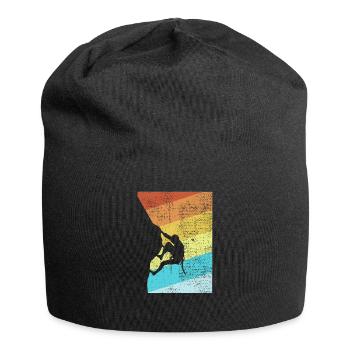 Rock Climbing - Jersey Beanie - black - Front