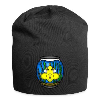 Aquarium Gift Aquarist Fish Keeping Lover - Jersey Beanie - black - Front