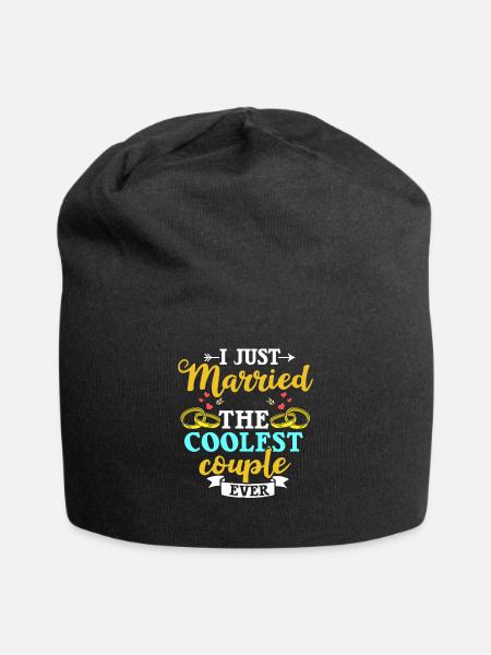 Trauungsleiter Eheoffizier Priester Pfarrer Ehe - Jersey-Beanie - Schwarz