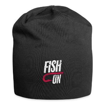 Angler - Jersey-Beanie - Schwarz - Vorne
