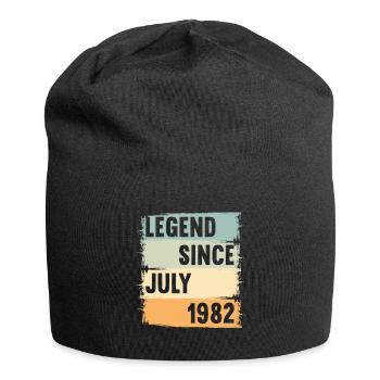 Born July 1982 40 years 40s 40th birthday - Jersey Beanie - black - Front