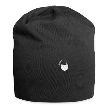 Gar Fishing Bag Garfishing Garfish Fishing - Jersey Beanie - black - Front