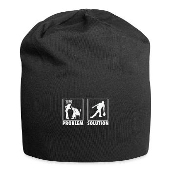 Bowling Bowling Player Statement Problem Solution. - Jersey-Beanie - Schwarz - Vorne