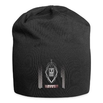 Meilleur design techno sans yeux - Bonnet en jersey - noir - Devant