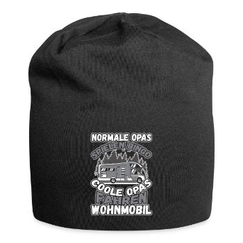 Opas Spielen Bingo Coole Opas Fahren Wohnmobil - Jersey-Beanie - Schwarz - Vorne
