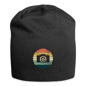 Photographe Retro Camera Vintage Photography - Bonnet en jersey - noir - Devant