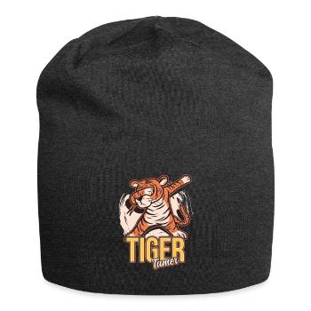 Circus Staff Tiger Tamer Ringmaster - Jersey Beanie - charcoal grey - Front
