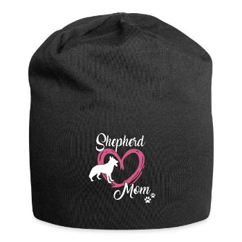 Shepherd Mama Dogs German Shepherd - Jersey Beanie - black - Front