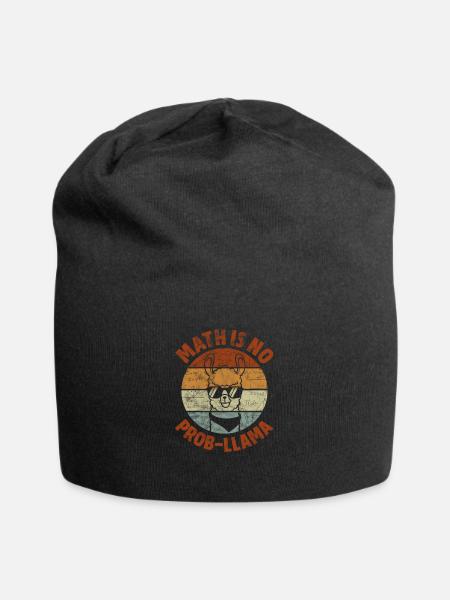 Mathematics Math Mathematician Math Teacher Gift - Jersey Beanie - black