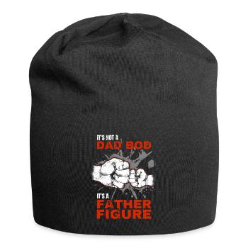 Papa Bod Fier Papa Disant avec Fist Bump - Bonnet en jersey - noir - Devant