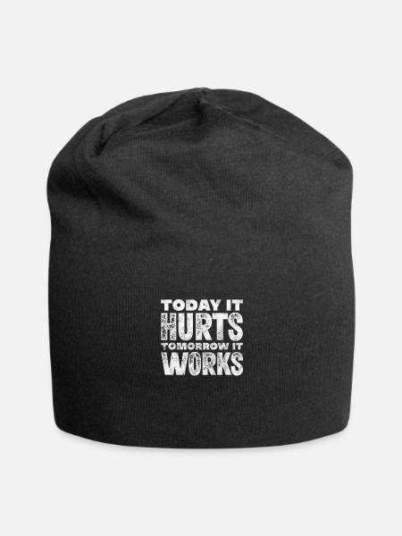Physiothérapeute Physiothérapie Physio Cadeau - Bonnet en jersey - noir