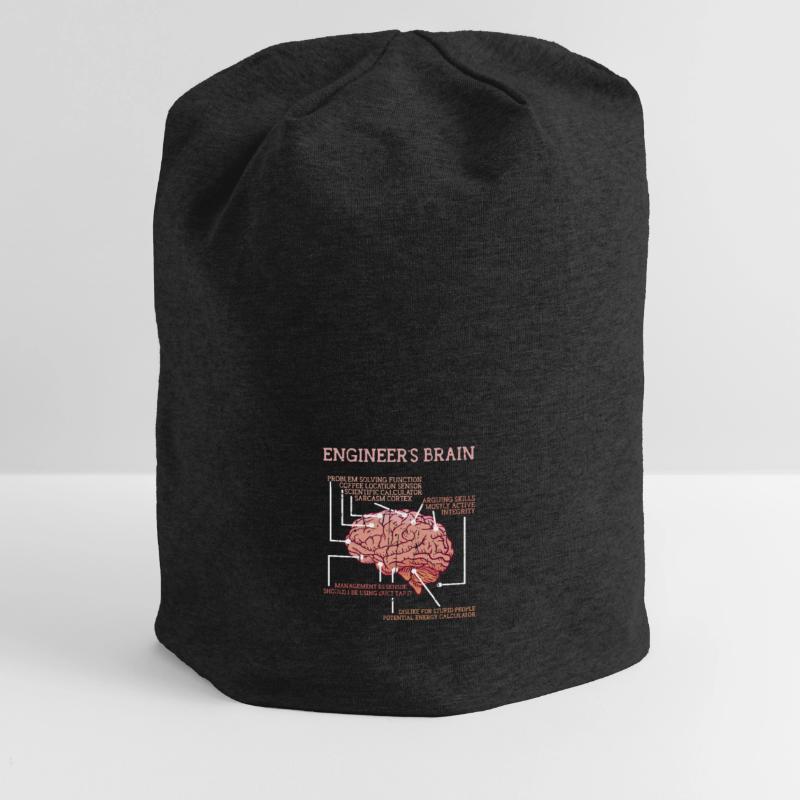 Engineer's brain problem solving function - Jersey Beanie