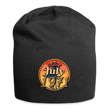 Juillet 1971 Rétro - Bonnet en jersey - noir - Devant