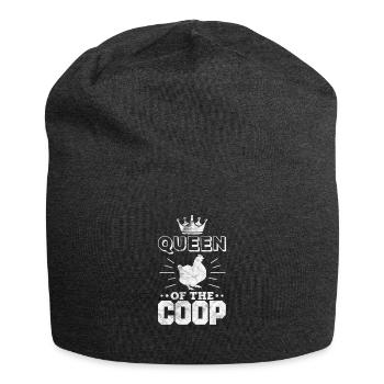 Chicken - Jersey Beanie - charcoal grey - Front