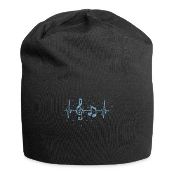 Music Key Professeur de musique École de musique - Bonnet en jersey - noir - Devant