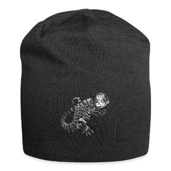 Propriétaire argentin noir et blanc de lézard Tegu - Bonnet en jersey - charbon - Devant