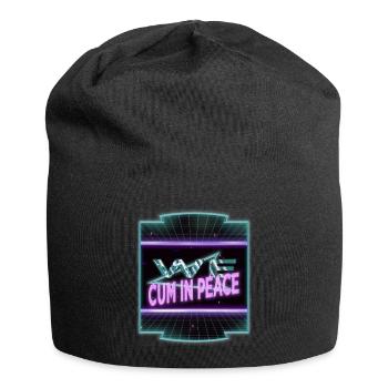 birthday geek birthday gift humor social justice - Jersey Beanie - black - Front
