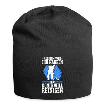 Gebäudereiniger aus dem Weg Fensterputzer - Jersey-Beanie - Schwarz - Vorne