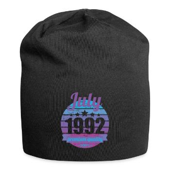 Geboren July 1992 30 Jahre 30er 30.Geburtstag - Jersey-Beanie - Schwarz - Vorne