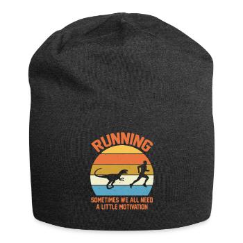 Running Sometimes We All Need A Little Motivation - Jersey-Beanie - Anthrazit - Vorne