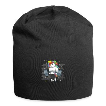 Unicorn Weightlifting Deadlift Fitness Gym - Body - Jersey Beanie - black - Front