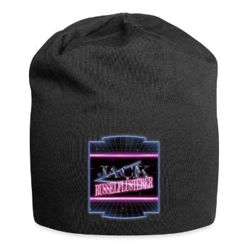 doggie geburtstag lustiger spruch spaß - Jersey-Beanie - Schwarz - Vorne