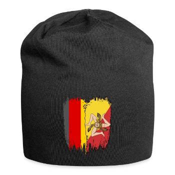 Germany Flag Sicily - Jersey Beanie - black - Front