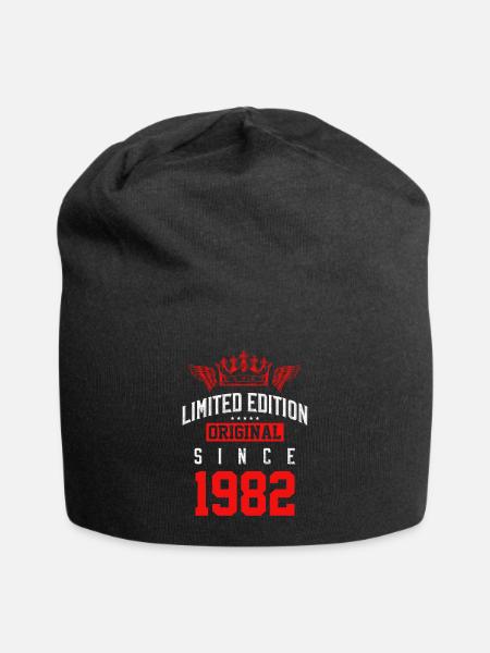 Édition limitée 1982 - Bonnet en jersey - noir