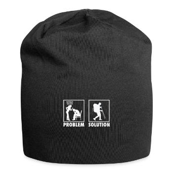 Mountain Climbing Mountain Climbers Statement - Jersey-Beanie - Schwarz - Vorne