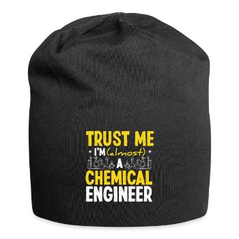 Funny Chemical Engineering School Engineer - Jersey Beanie - black - Front