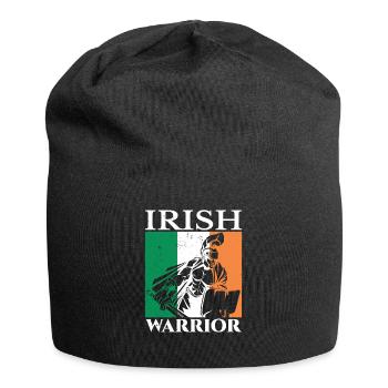 Guerrier irlandais Irlande Gaélique irlandais - Bonnet en jersey - noir - Devant