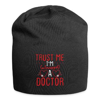Future Doctor Medical Student Doctor Degree - Jersey Beanie - black - Front