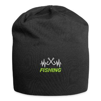 Angler - Jersey-Beanie - Schwarz - Vorne
