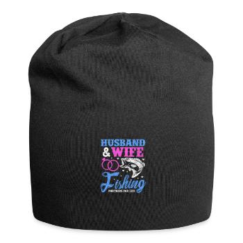 Angler Ehe - Jersey-Beanie - Schwarz - Vorne