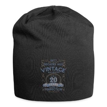 Vintage Légendaire - Vieilli parfaitement 20ème anniversaire - Bonnet en jersey - noir - Devant