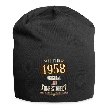 Built In The 1958 Original And Unrestored - Jersey-Beanie - Schwarz - Vorne