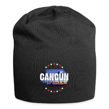 Cancun - Jersey Beanie - black - Front