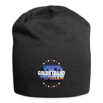 Golden Sands - Jersey Beanie - black - Front