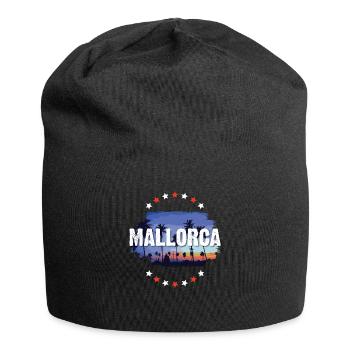 Majorca - Jersey Beanie - black - Front